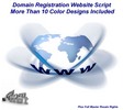 Thumbnail Domain Registration Website Script