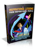 Thumbnail Inspirational Lessons From Inspirational People Ebook MRR