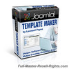 Thumbnail Joomla Template Maker Software With Full Master Resale Rights