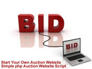 Thumbnail php Auction Website Script Plus