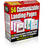Thumbnail 54 Hot Landing Page Templates