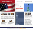 Thumbnail USA Patriotic Website Template