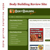 Thumbnail Body Building Review Site & Body Building Review Blog Templa