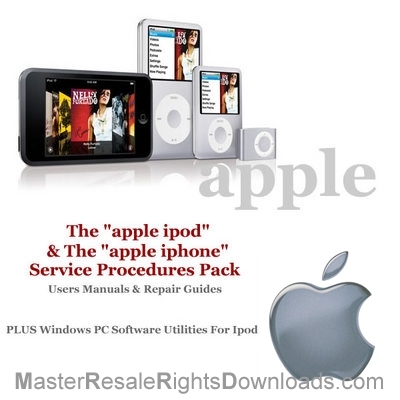 Product picture Apple Ipod And Iphone Service Manuals Plus Windows PC Utilit