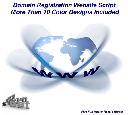 Product picture Domain Registration Website Script