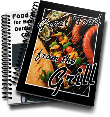 Product picture Great Food From The Grill Ebook Package With PLR