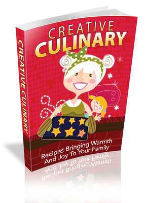Product picture Creative Culinary Ebook With MRR