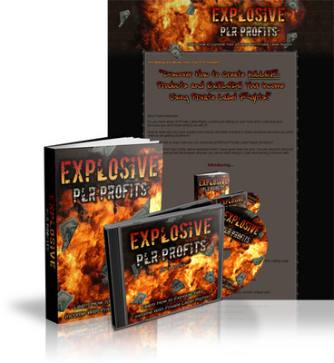 Product picture Explosive PLR Profits Audiobook With MRR