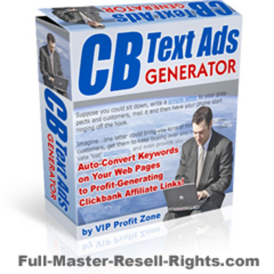Product picture Clickbank Ad Software With Full Master Resale Rights
