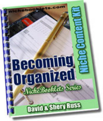 Product picture Ebook - Becoming Organized