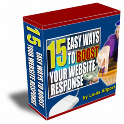 Product picture Ebook - 10 Ways To Boost Website Response