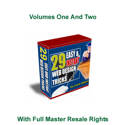 Product picture Ebook - 29 Web Design Tricks Volume 1 and 2