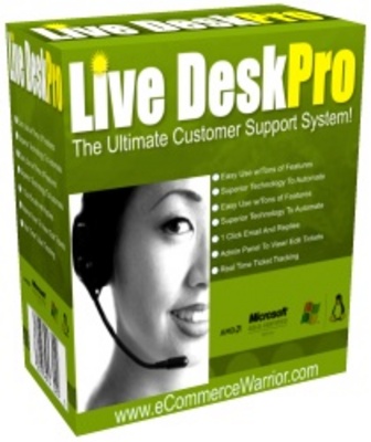 Product picture Live Desk Pro - Website Support Script