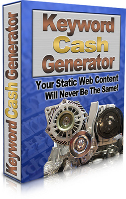 Product picture Keyword Cash Generator Software