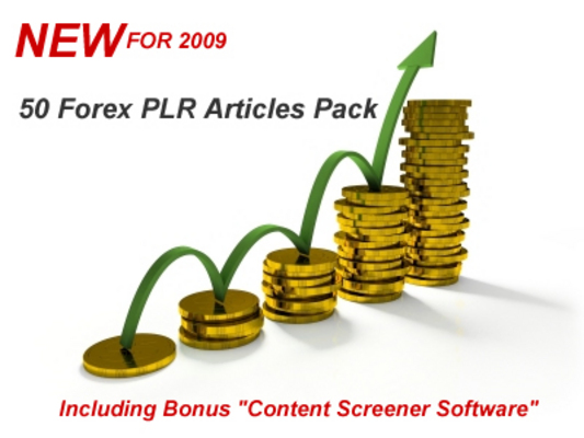 Product picture 50 Forex PLR MRR Articles For 2009