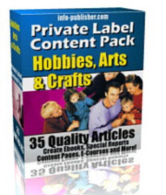 Product picture 35 Hobby And Craft PLR Articles