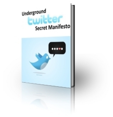 Product picture Underground Twitter Manifesto