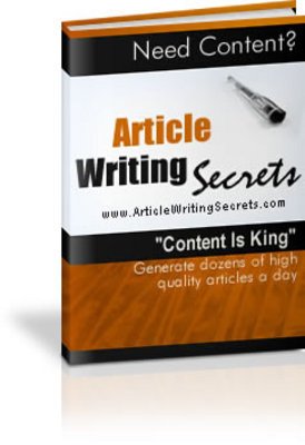 Product picture Article Writing Secrets