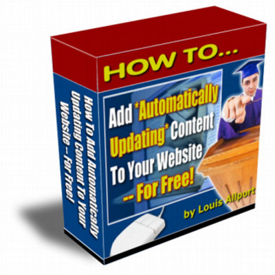 Product picture Automatic Website Content