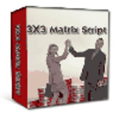 Product picture PayPal - Egold 3x3 Matrix php Script