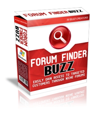 Product picture Forum Finder Buzz Software With MRR