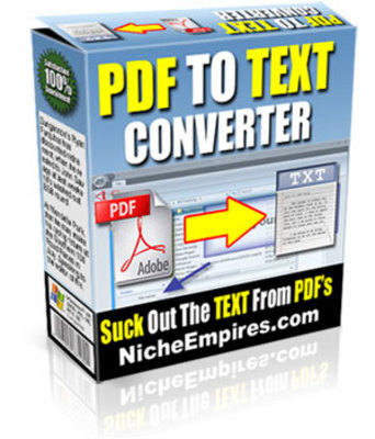 Product picture pdf File To Text File Software With MRR