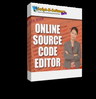 Product picture Web Based Source Code Editor php Script