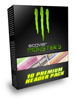 Product picture Ecover Monsters - Cover Graphics Pack Plus