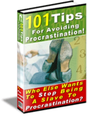 Product picture 101 Steps To Avoid Procrastination