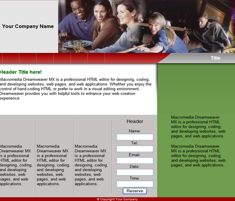 Product picture Restaurant - Food Site Website Template