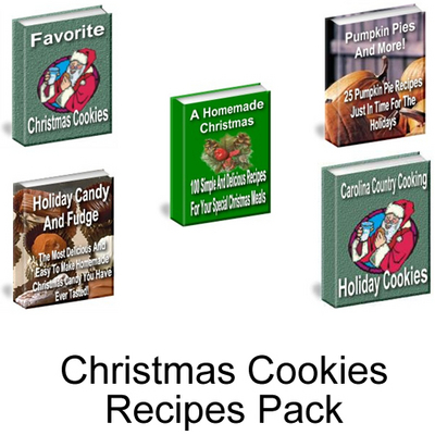 Product picture Christmas Cookies Recipes Pack