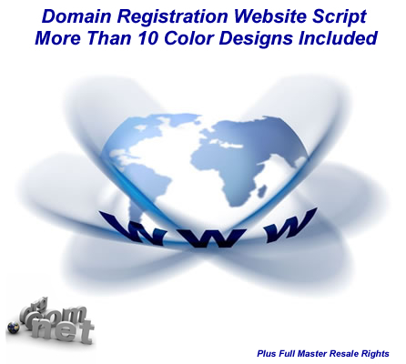 Product picture Turnkey Domain Registration Site - Makes You Money!