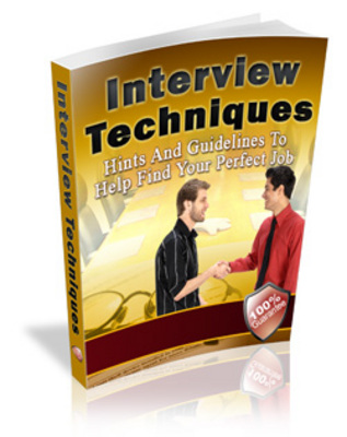 Product picture Job Interview Techniques