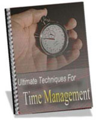 Product picture Self Help - Techniques For Time Management