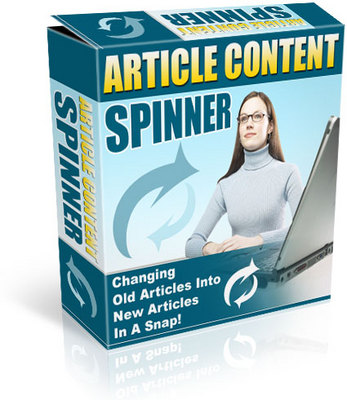 Product picture Article Content Spinner Software
