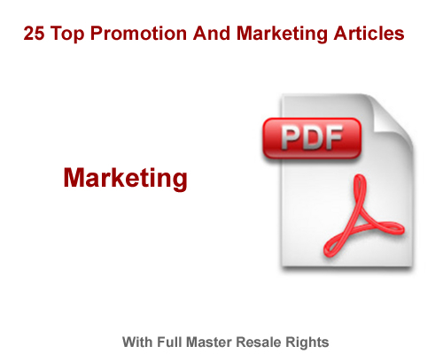 Product picture 25 Best Product Promotion And Marketing Articles