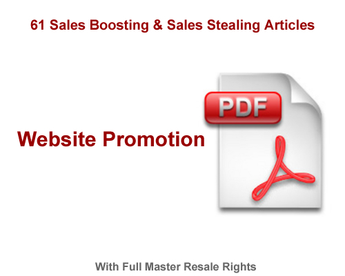 Product picture 61 Sales Boosting And Sales Stealing Articles