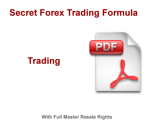 Product picture Secret Forex Trading Formula