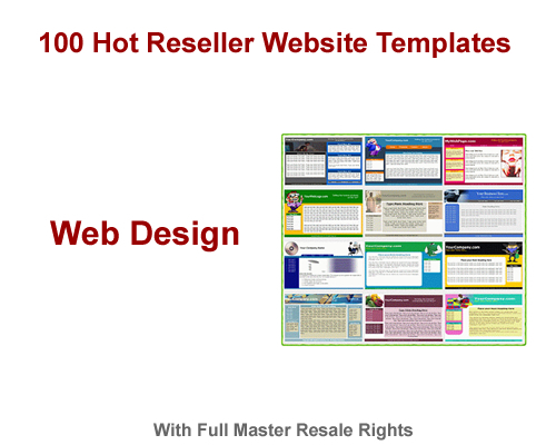 Product picture 100 Hot Reseller Website Templates