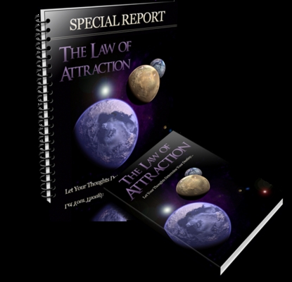 Product picture The Law Of Attraction - Ebook Plus Minisite Template