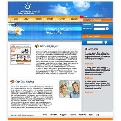 Product picture Online Business - Portfolio Website Template