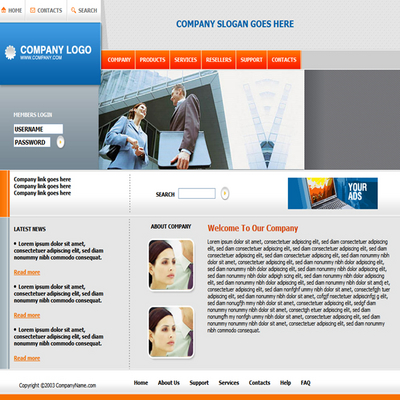 Product picture Online Business - Portfolio Website Template