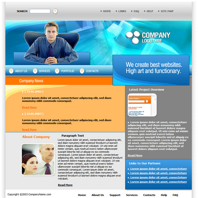 Product picture Online Business - Portfolio Website Template