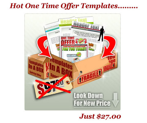 Product picture Hot One Time Offer (oto) templates