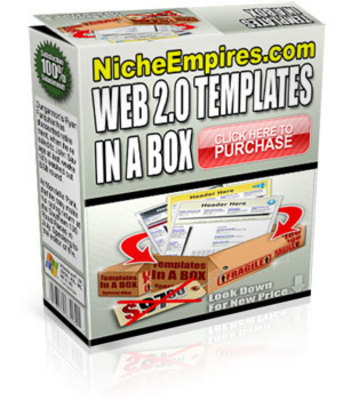 Product picture Templates In A Box - Web 2.0 Templates