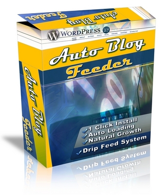 Product picture WP Auto Blog Feeder - Drips Of Fresh Content Daily