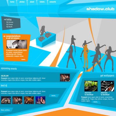 Product picture Nightclub - Bar - Hip Hop - Music Website Template