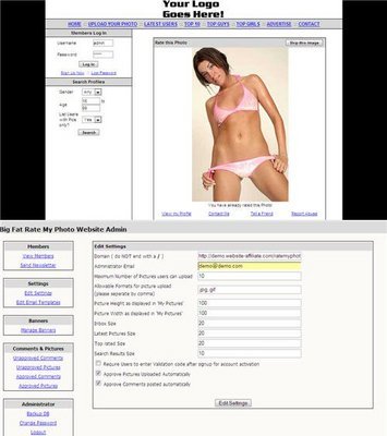 Product picture HOT! Rate My Photo PHP Script