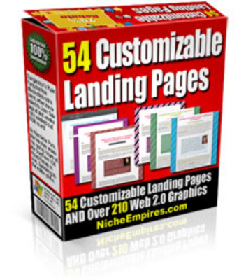 Product picture 54 Hot Landing Page Templates