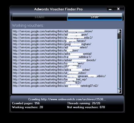 Product picture Adwords Voucher Software Program